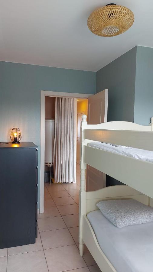 Appartement Met Zeezicht En Verwarmd Zwembad Ostende Exteriér fotografie