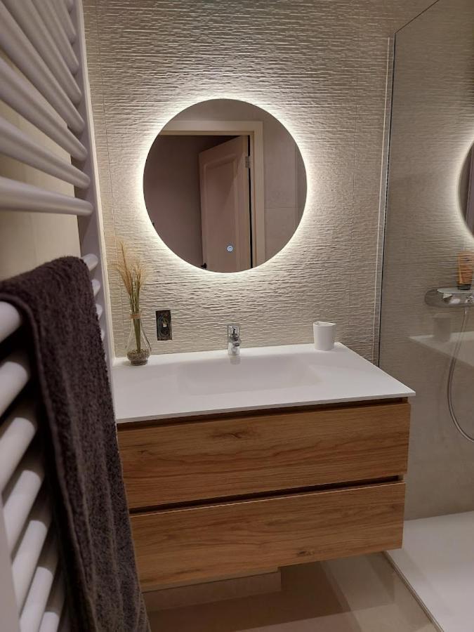 Appartement Met Zeezicht En Verwarmd Zwembad Ostende Exteriér fotografie